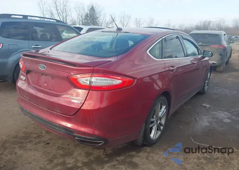2013 Ford Fusion Titanium z USA, uszkodzony, nr VIN 3FA6P0D94DR316088